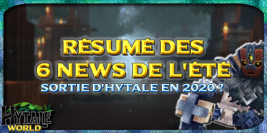 Photo of Résumé des 6 News de l’été : sortie d’Hytale en 2020 ?