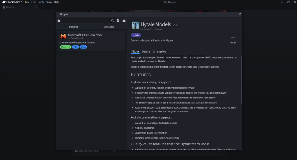 Guide complet : créer des modèles 3D pour Hytale