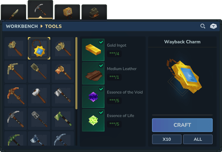 [Mod] Wayback Charm [EA]