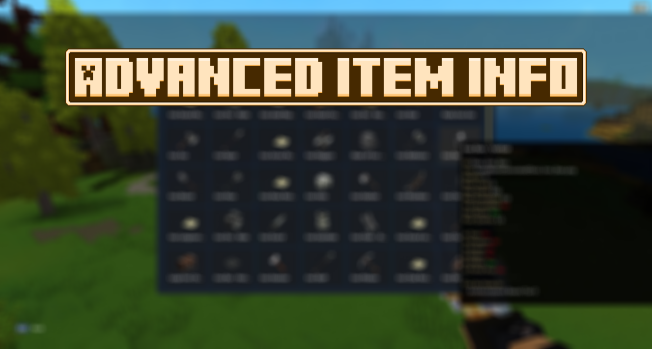 Mod Advanced Item Info